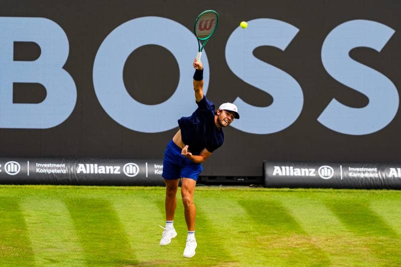 Tennis. BOSS OPEN. Yannik Hanfmann - Aleksandar Kovacevic. 09.06.2026