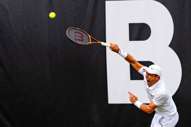Tennis. BOSS OPEN. Yannik Hanfmann - Aleksandar Kovacevic. 09.06.2026