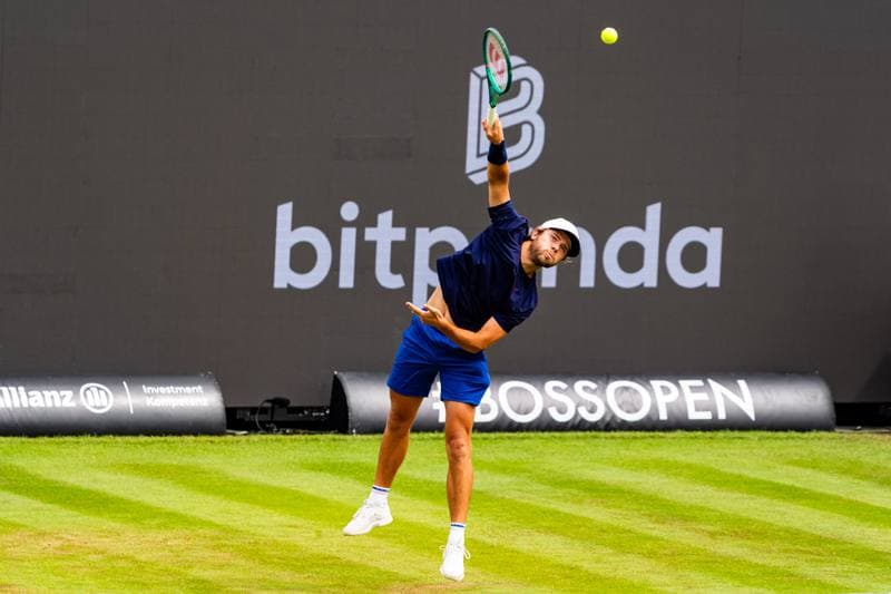 Tennis. BOSS OPEN. Yannik Hanfmann - Aleksandar Kovacevic. 09.06.2026