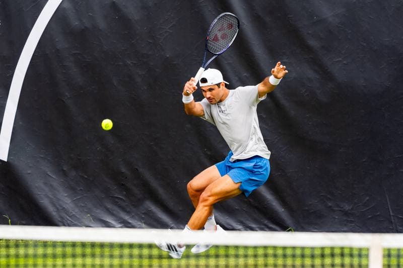 Tennis. BOSS OPEN. Yannik Hanfmann - Aleksandar Kovacevic. 09.06.2026
