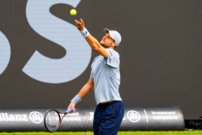 Tennis. BOSS OPEN. Yannik Hanfmann - Aleksandar Kovacevic. 09.06.2026