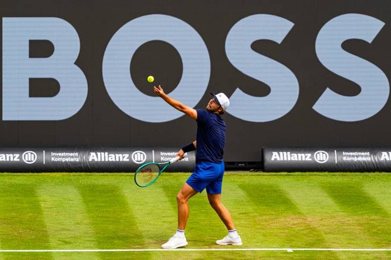 Tennis. BOSS OPEN. Yannik Hanfmann - Aleksandar Kovacevic. 09.06.2026