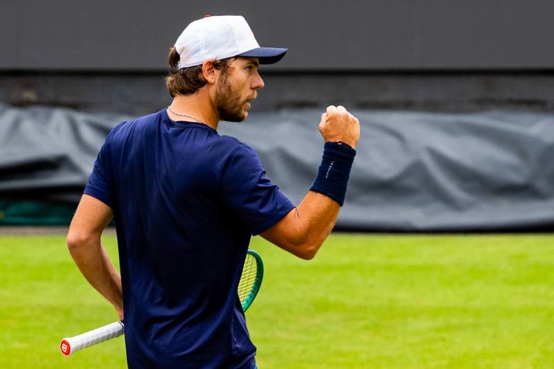 Tennis. BOSS OPEN. Yannik Hanfmann - Aleksandar Kovacevic. 09.06.2026
