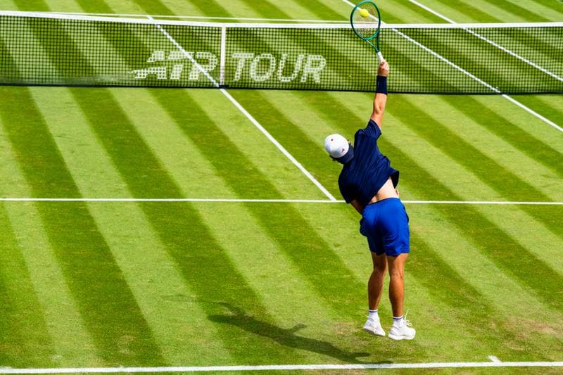 Tennis. BOSS OPEN. Yannik Hanfmann - Aleksandar Kovacevic. 09.06.2026