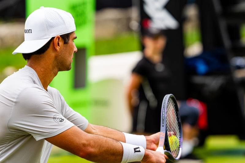 Tennis. BOSS OPEN. Yannik Hanfmann - Aleksandar Kovacevic. 09.06.2026
