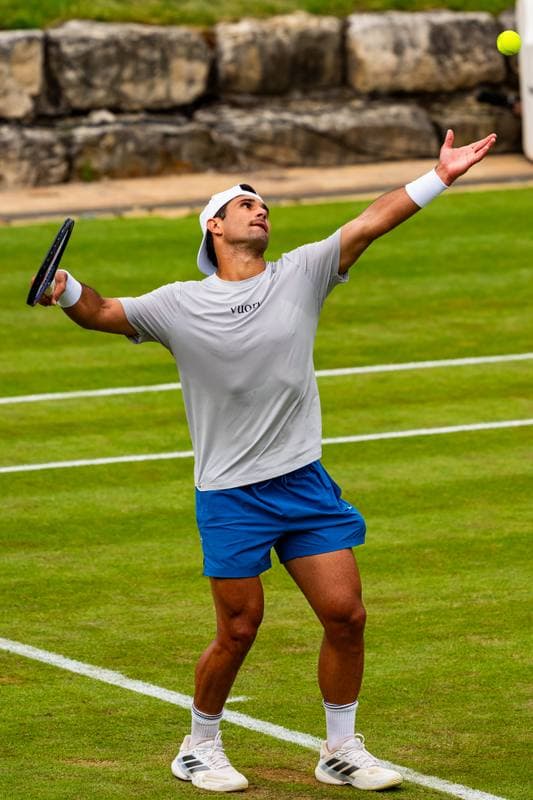 Tennis. BOSS OPEN. Yannik Hanfmann - Aleksandar Kovacevic. 09.06.2026