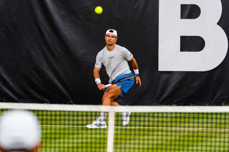 Tennis. BOSS OPEN. Yannik Hanfmann - Aleksandar Kovacevic. 09.06.2026