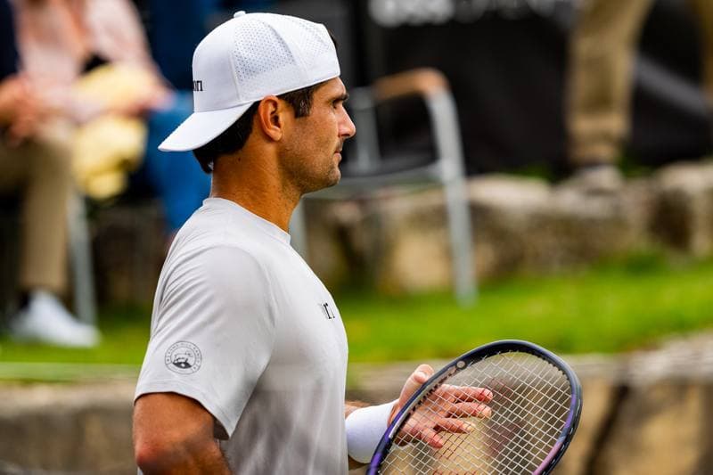 Tennis. BOSS OPEN. Yannik Hanfmann - Aleksandar Kovacevic. 09.06.2026