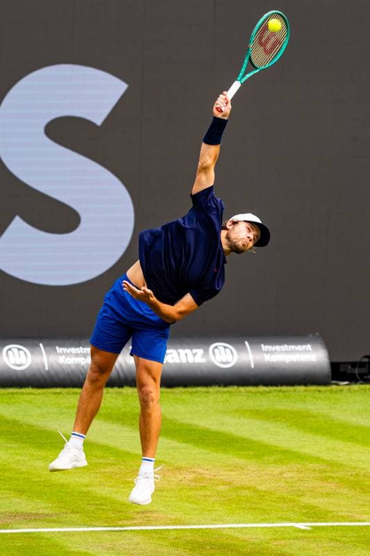 Tennis. BOSS OPEN. Yannik Hanfmann - Aleksandar Kovacevic. 09.06.2026