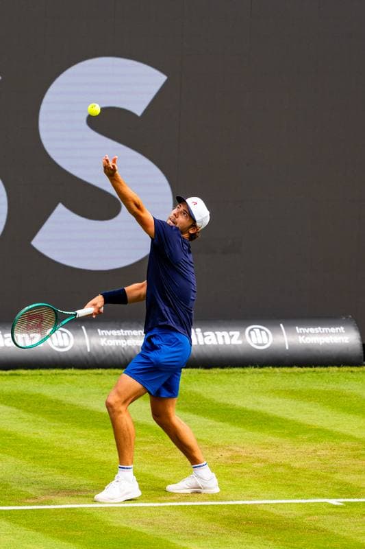 Tennis. BOSS OPEN. Yannik Hanfmann - Aleksandar Kovacevic. 09.06.2026