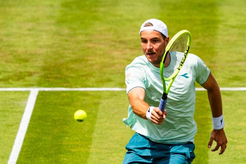 Tennis. BOSS OPEN. Yannik Hanfmann - Aleksandar Kovacevic. 09.06.2026