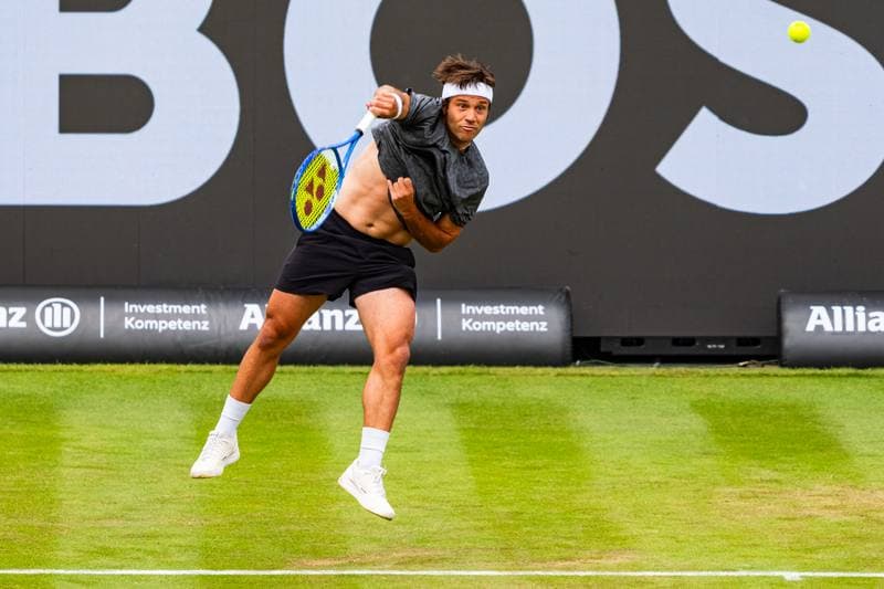 Tennis. BOSS OPEN. Yannik Hanfmann - Aleksandar Kovacevic. 09.06.2026