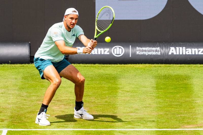 Tennis. BOSS OPEN. Yannik Hanfmann - Aleksandar Kovacevic. 09.06.2026