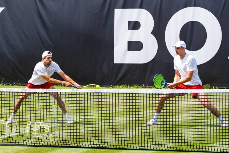 Tennis. BOSS OPEN. Yannik Hanfmann - Aleksandar Kovacevic. 09.06.2026