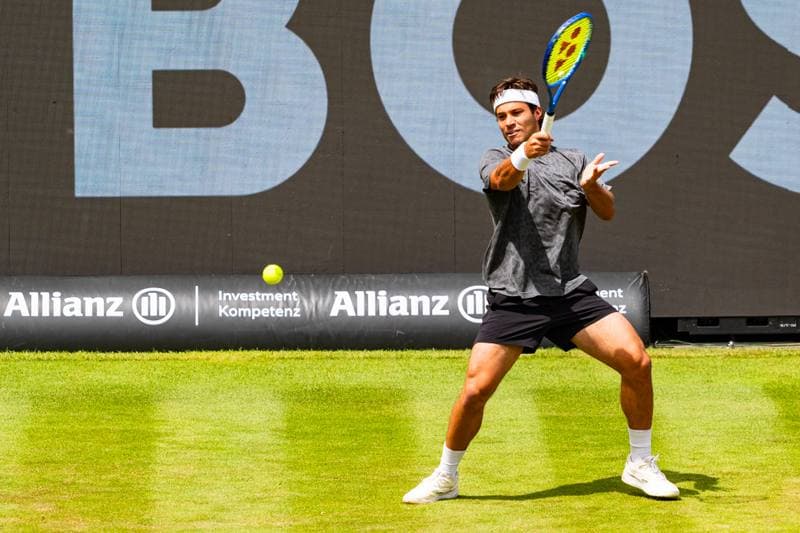 Tennis. BOSS OPEN. Yannik Hanfmann - Aleksandar Kovacevic. 09.06.2026