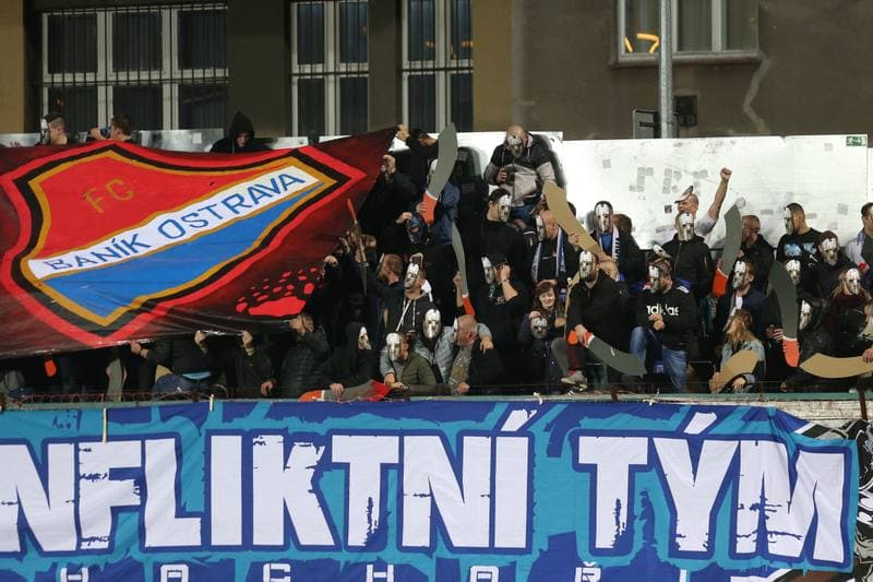 Football. HET Liga. Bohemians 1905 Praha - Banik Ostrava. 13.10.2017