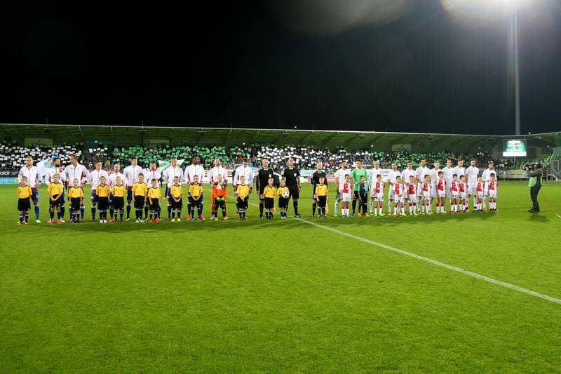 Football. HET Liga. MFK Karvina - Slavia Prague. 14.10.2017