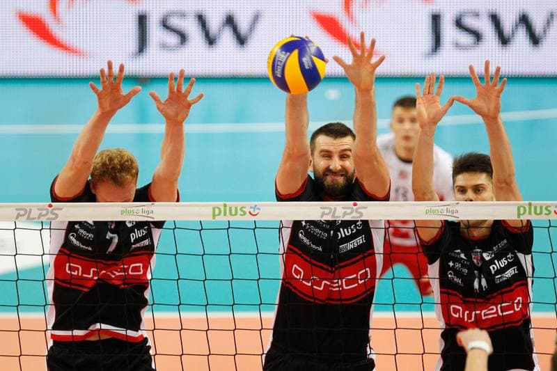 Volleyball. PlusLiga. Jastrzebski Wegiel - Asseco Resovia Rzeszow. 21.10.2017