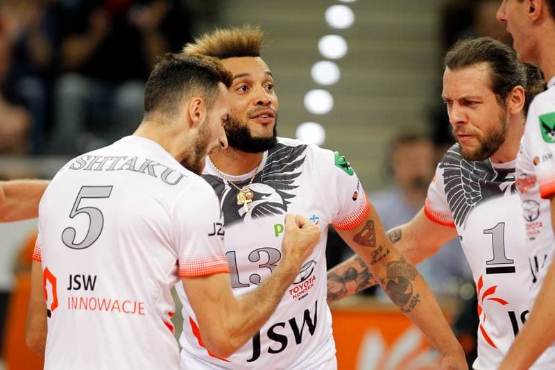 Volleyball. PlusLiga. Jastrzebski Wegiel - Asseco Resovia Rzeszow. 21.10.2017