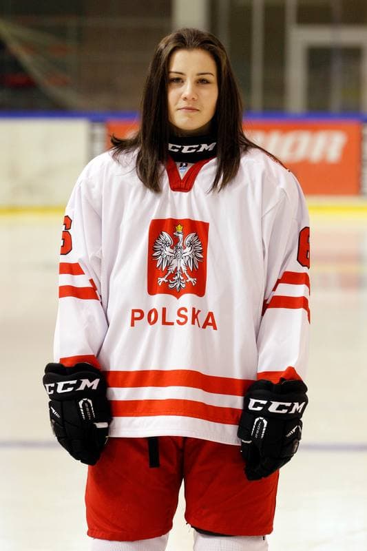 Ice Hockey. Women's U18 Olympic Hope Tournament. Poland - Latvia. 15.12.2017