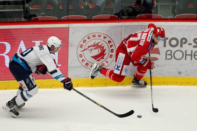 Ice Hockey. Tipsport Extraliga. Ocelari Trinec - Pirati Chomutov. 05.01.2018