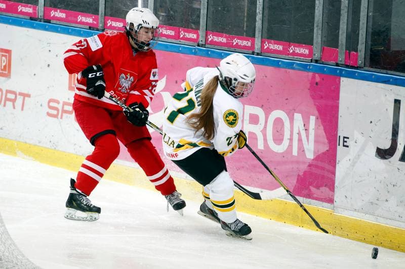 Ice Hockey. Women's U18 World Championship Division 1B. Poland - Australia. 07.01.2018