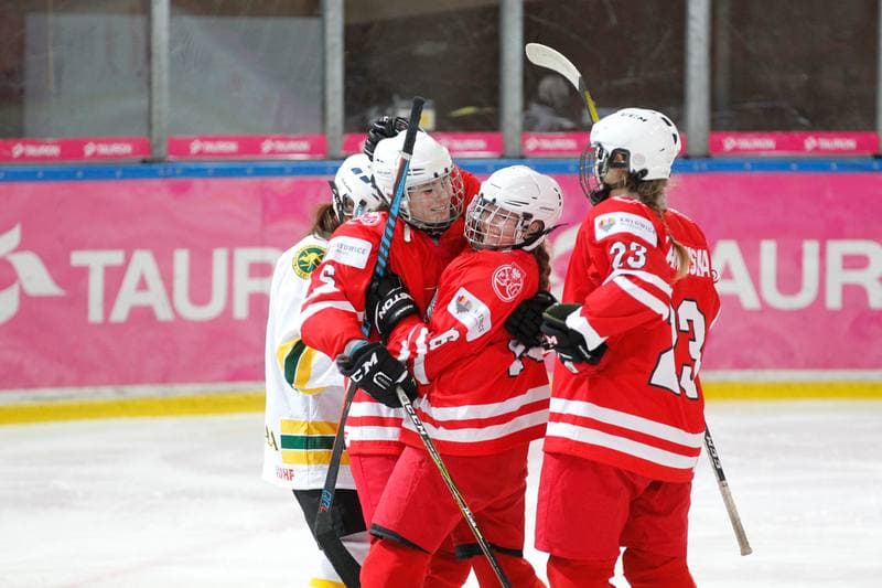 Ice Hockey. Women's U18 World Championship Division 1B. Poland - Australia. 07.01.2018