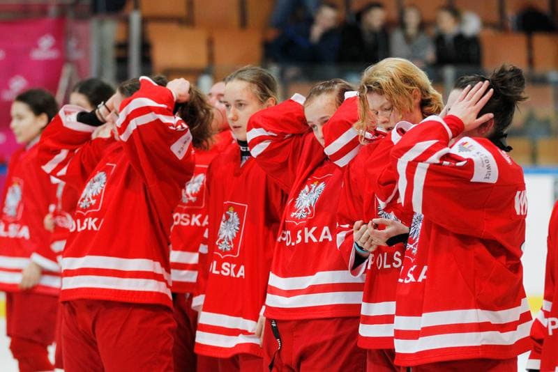 Ice Hockey. Women's U18 World Championship Division 1B. Poland - Denmark. 09.01.2018