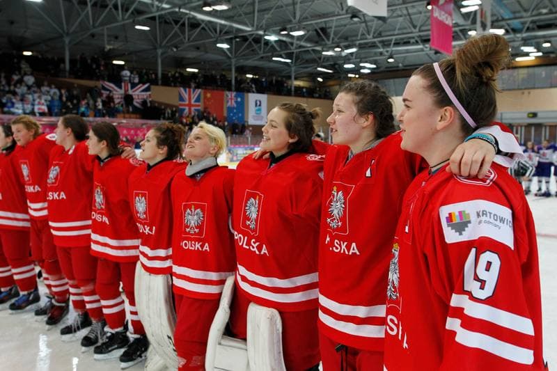 Ice Hockey. Women's U18 World Championship Division 1B. Poland - Great Britain. 12.01.2018