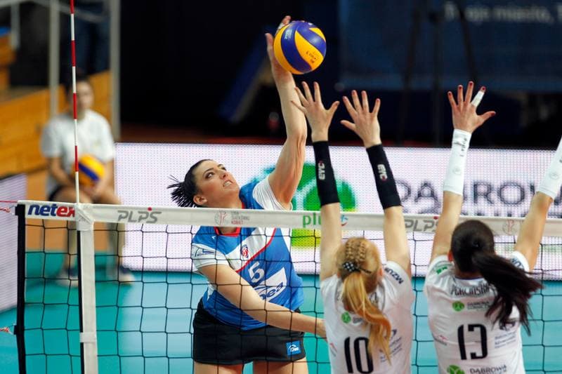 Volleyball. LSK. MKS Dabrowa Gornicza - Enea PTPS Pila. 29.01.2018