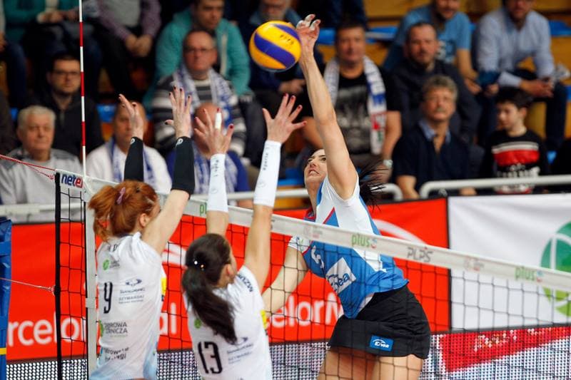 Volleyball. LSK. MKS Dabrowa Gornicza - Enea PTPS Pila. 29.01.2018