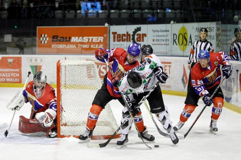 Ice Hockey. Tauron Hokej Liga. GKS Tychy - Polonia Bytom. 24.02.2018