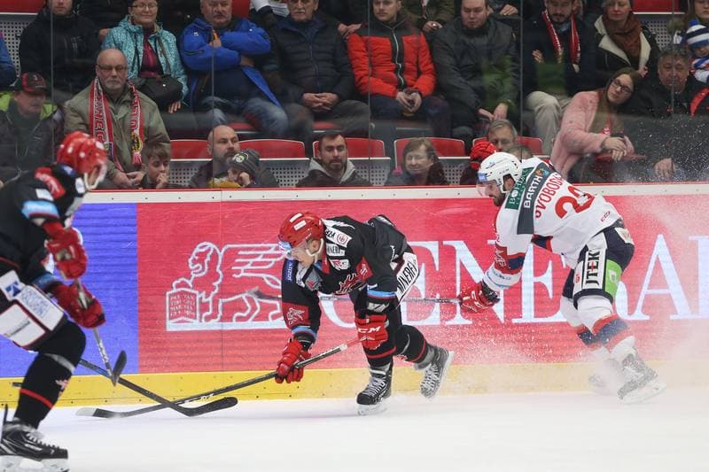 Ice Hockey. Tipsport Extraliga. Ocelari Trinec - Dynamo Pardubice. 02.03.2018