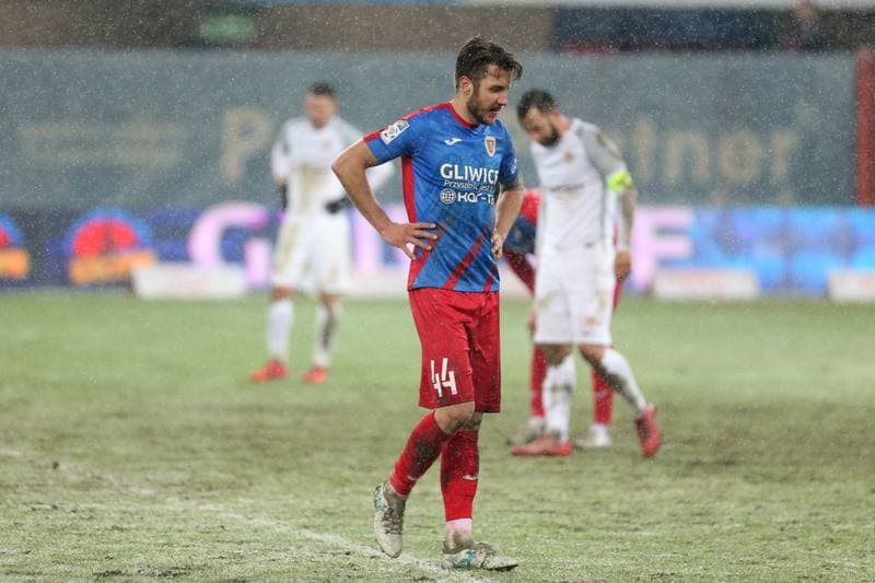 Football. Lotto Ekstraklasa. Piast Gliwice - Zaglebie Lubin. 16.03.2018