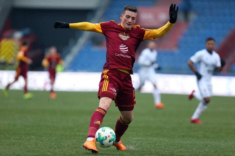 Football. HET Liga. Banik Ostrava - Dukla Praha. 17.03.2018