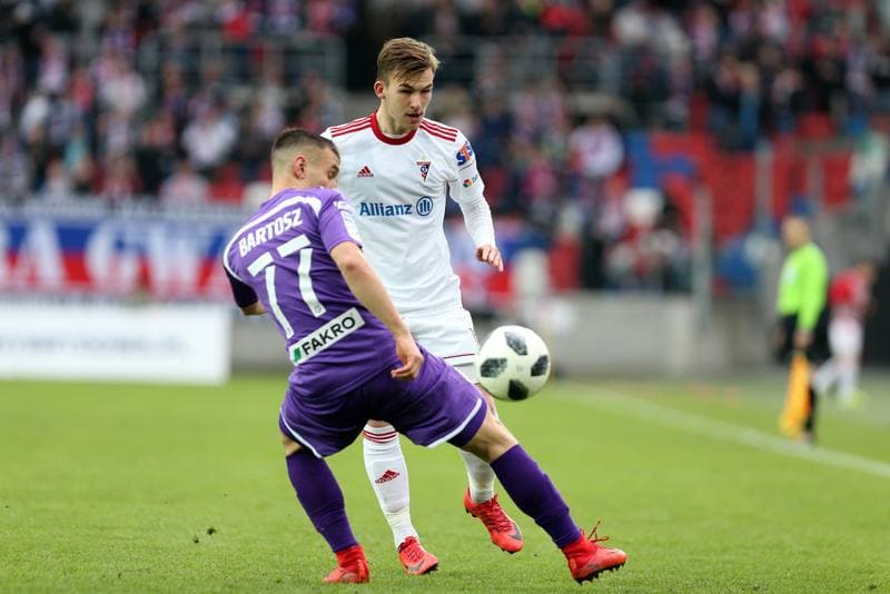 Football. Lotto Ekstraklasa. Gornik Zabrze - Sandecja Nowy Sacz. 31.03.2018