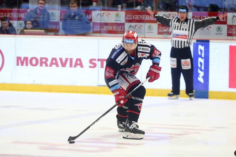 Ice Hockey. Tipsport Extraliga. Ocelari Trinec - Kometa Brno. 15.04.2018