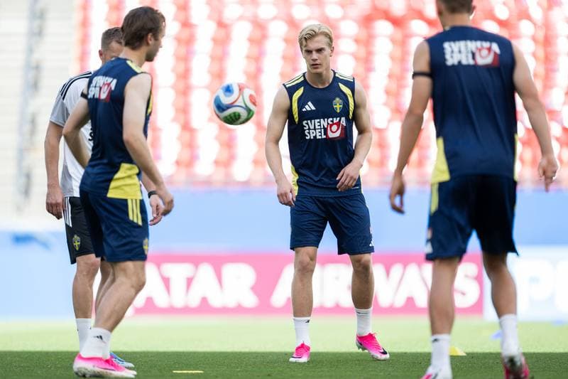 Football. World Cup 2026. Sweden. Training. 09.06.2026