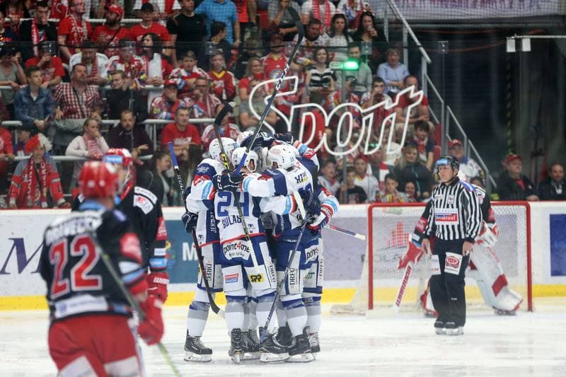 Ice Hockey. Tipsport Extraliga. Ocelari Trinec - Kometa Brno. 22.04.2018