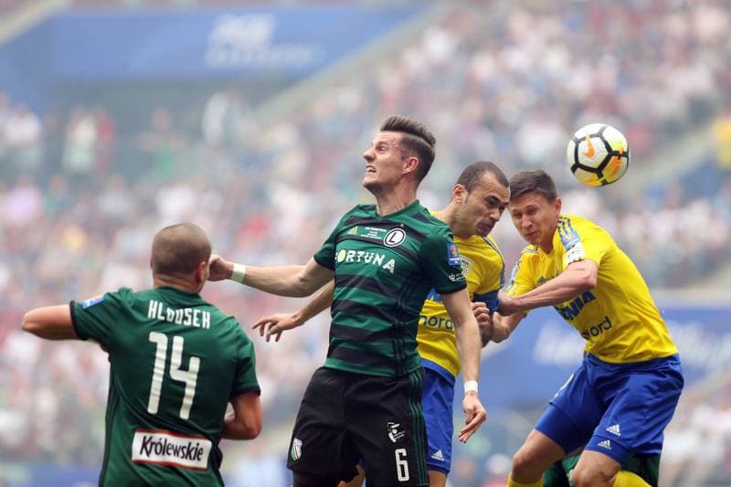 Football. Polish Cup. Arka Gdynia - Legia Warsaw. 02.05.2018