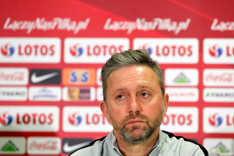 Football. Poland national team. Press Conference. 10.10.2018