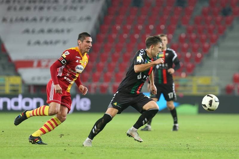 Football. Fortuna I Liga. GKS Tychy - Chojniczanka Chojnice. 02.11.2018