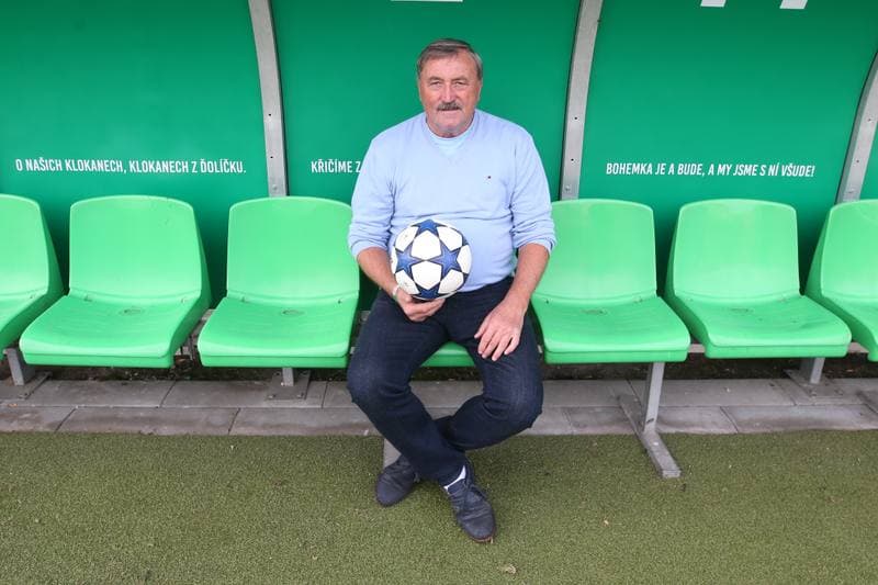 Football. Antonin Panenka. Photocall. 08.11.2018