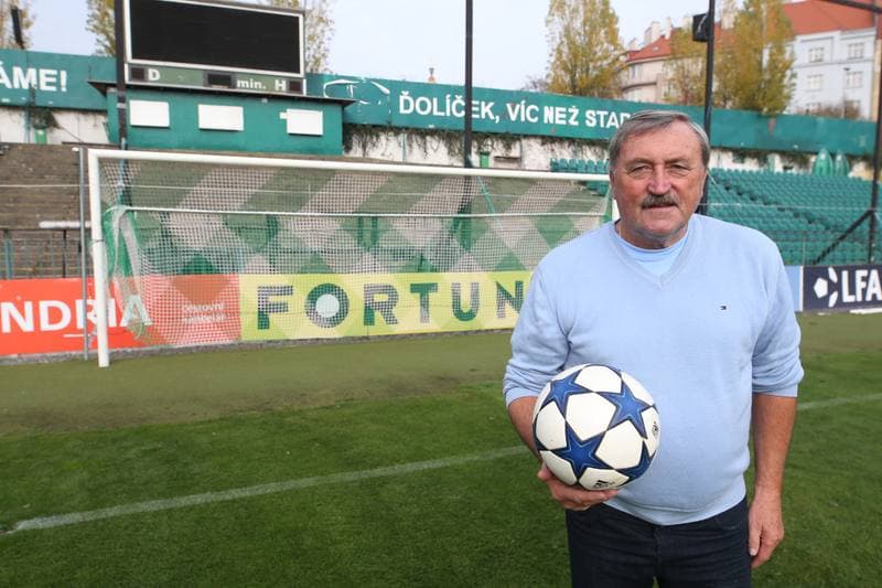 Football. Antonin Panenka. Photocall. 08.11.2018