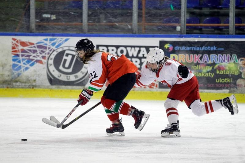 Ice Hockey. Women's U18 Championship. Poland - Hungary. 11.11.2018
