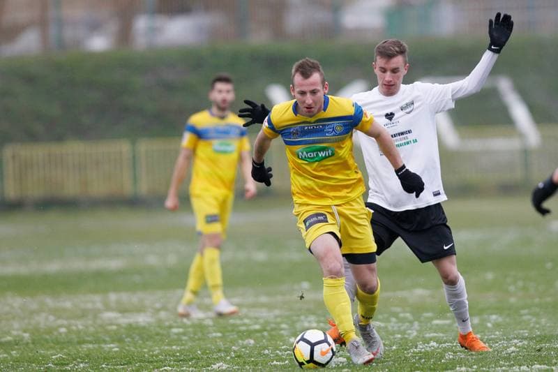 Football. II Liga. Rozwoj Katowice - Elana Torun. 21.11.2018