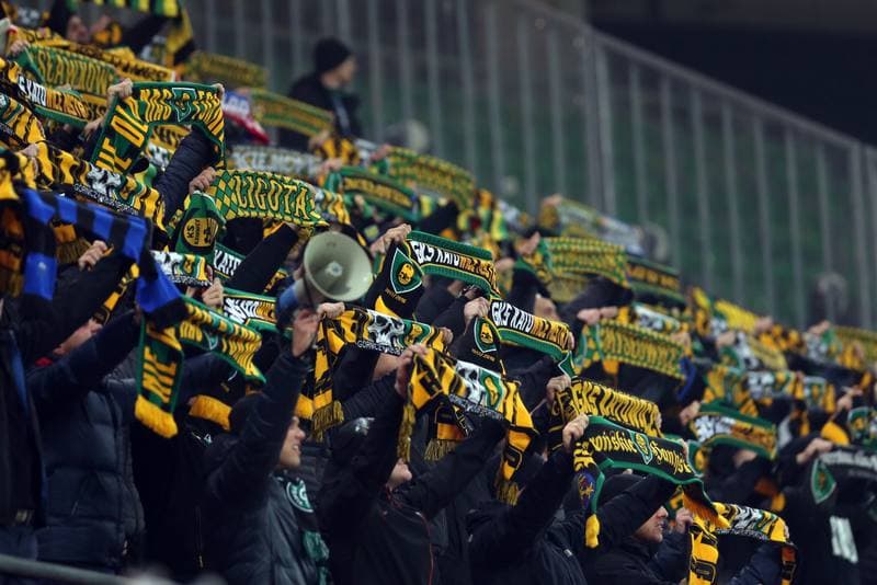 Football. Fortuna I Liga. GKS Tychy - GKS Katowice. 24.11.2018