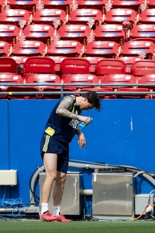Football. World Cup 2026. Sweden. Training. 09.06.2026
