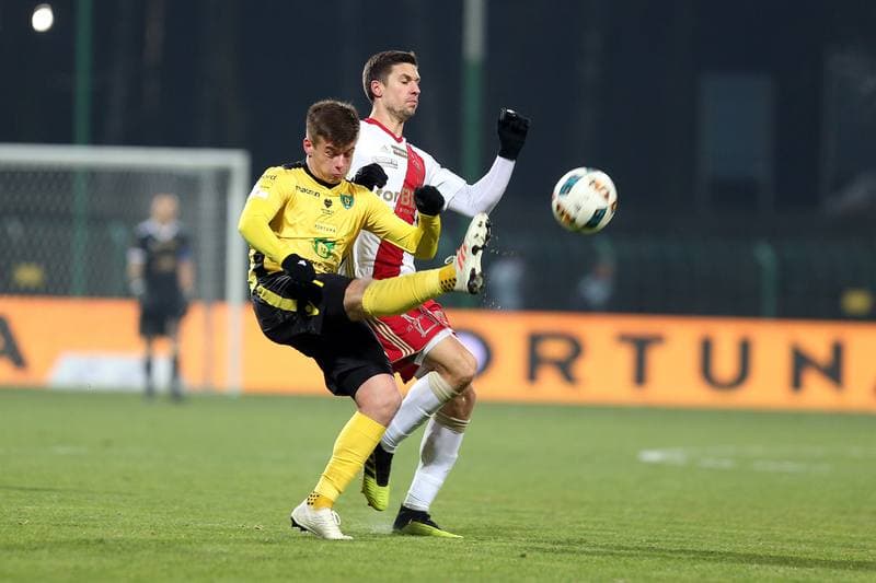 Football. Fortuna I Liga. GKS Katowice - LKS Lodz. 28.11.2018