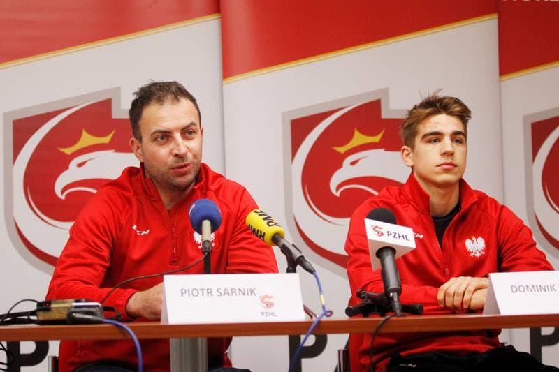 Ice Hockey. Poland U20. Press Conference. 06.12.2018